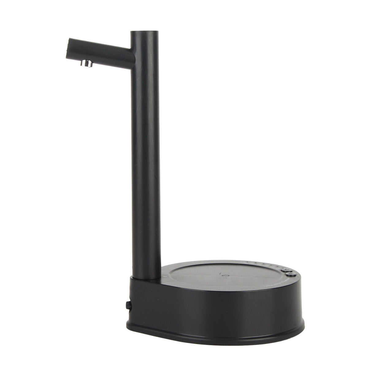Cordless Water Bottle Pump Detachable Automatic Water Dispenser Portable Water Pump Dispenser for Home Kitchen Office Black