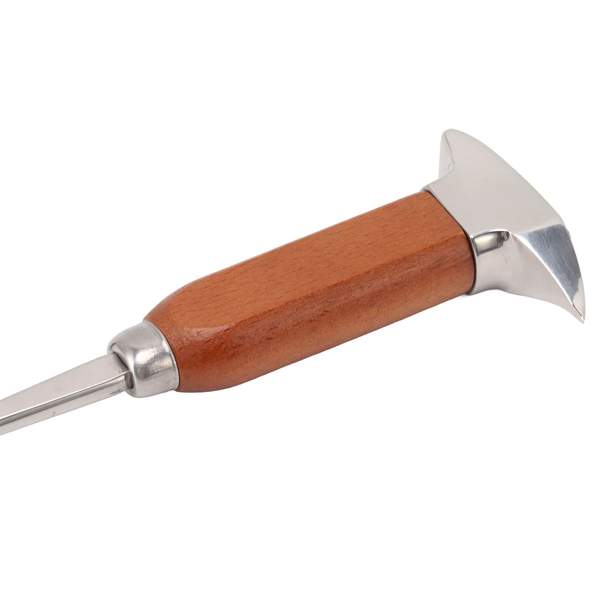 Ice Pick with Wood Handle Stainless Steel Ice Chipper Ice Crusher Tool for Bars Bartender
