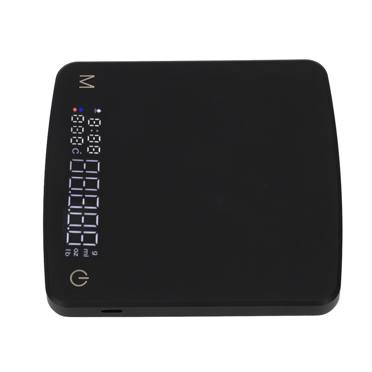 Tiny Coffee Scale Digital Drip Coffee Scale Rechargeable Automatic Timing Kitchen Food Scale 2kg/0.1g