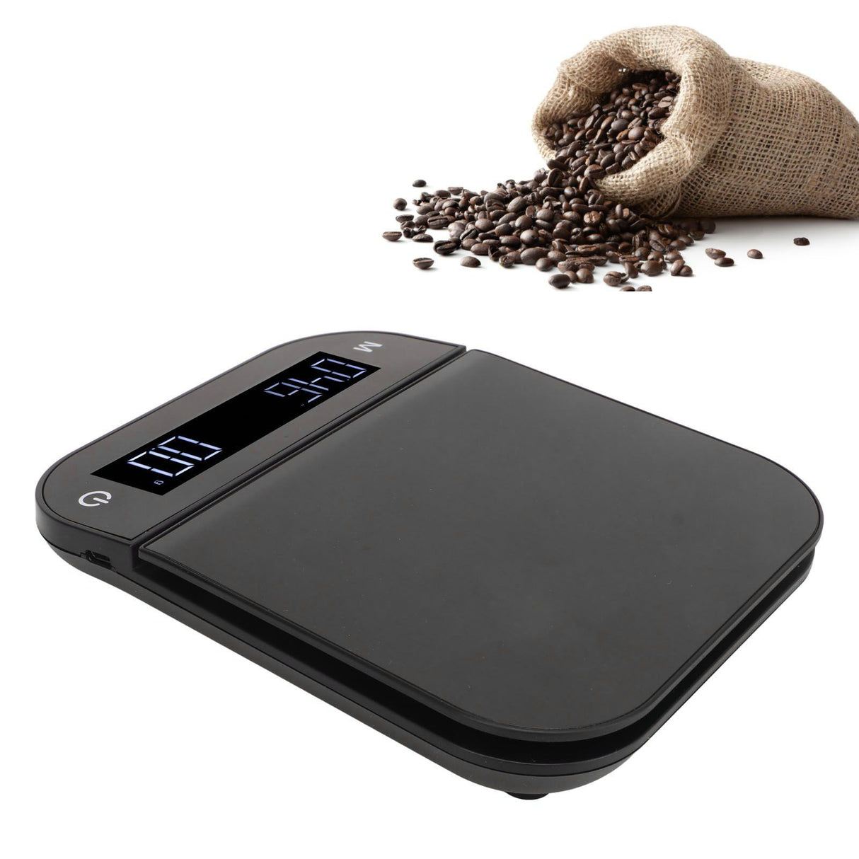 Digital Coffee Scale Waterproof 0.1g High Accuracy Manual Automatic Mini Portable Baking Scale with Timer 3kg