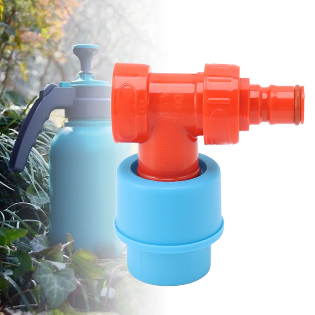Beer Tee Adapter Plastic Chemical Resistance 3 Way Carbonation Cap for Carbonated Drinks Soft Drinks