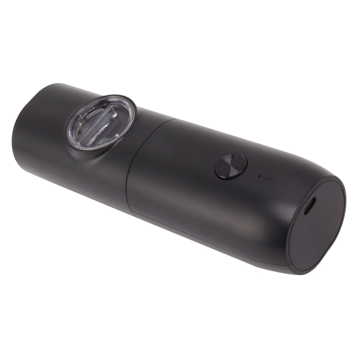 Electric Pepper Grinder Adjustable Coarseness USB Rechargeable Automatic Salt Mill with LED Light for Herb Spice Black