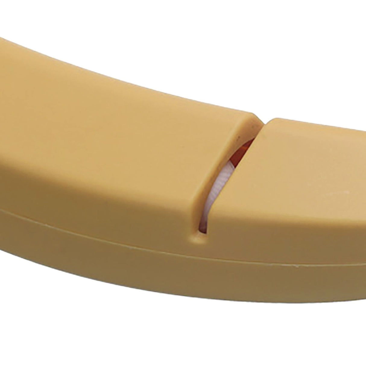 Knife Sharpener 2 Slot Kitchen Knives Sharpen Blade Sharpening Tool Banana Design Decor Yellow Standard