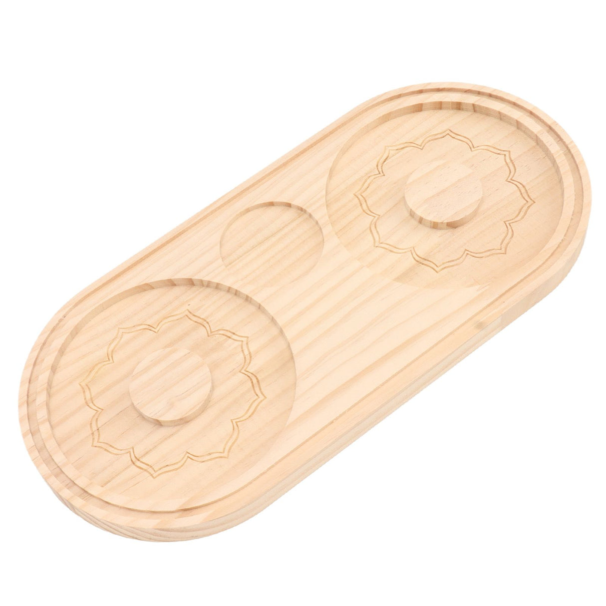 Salt Rimmer Pine Wood Sugar Rimmer Waterproof Holder Bar Tool for Cocktail Margarita B