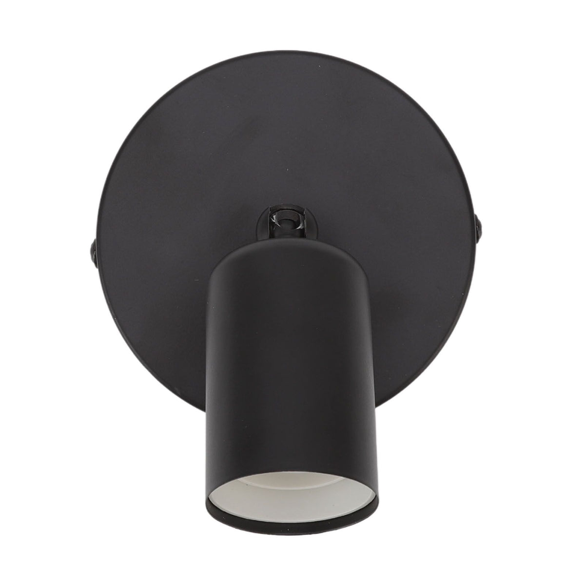 E26 E27 Wall Lamp Holder Modern Simple Wall Lamp Base for Bedroom Living Room Showcase 85‑265V Black