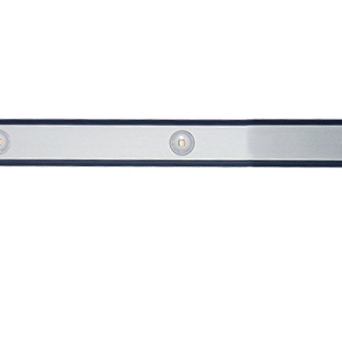 LED Closet Light Ultra Thin Intelligent Rechargeable Wireless LED Motion Sensor Light for Cabinet 40cm / 15.7in Black