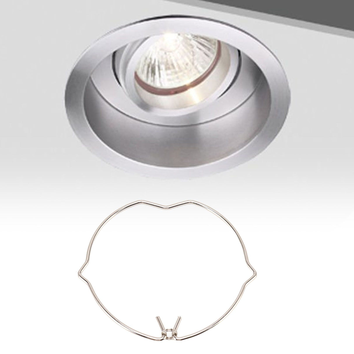 20PCS MR16 Downlight Retaining Spring Clips Smooth Surface Exquisite Craftsmanship for Spotlight