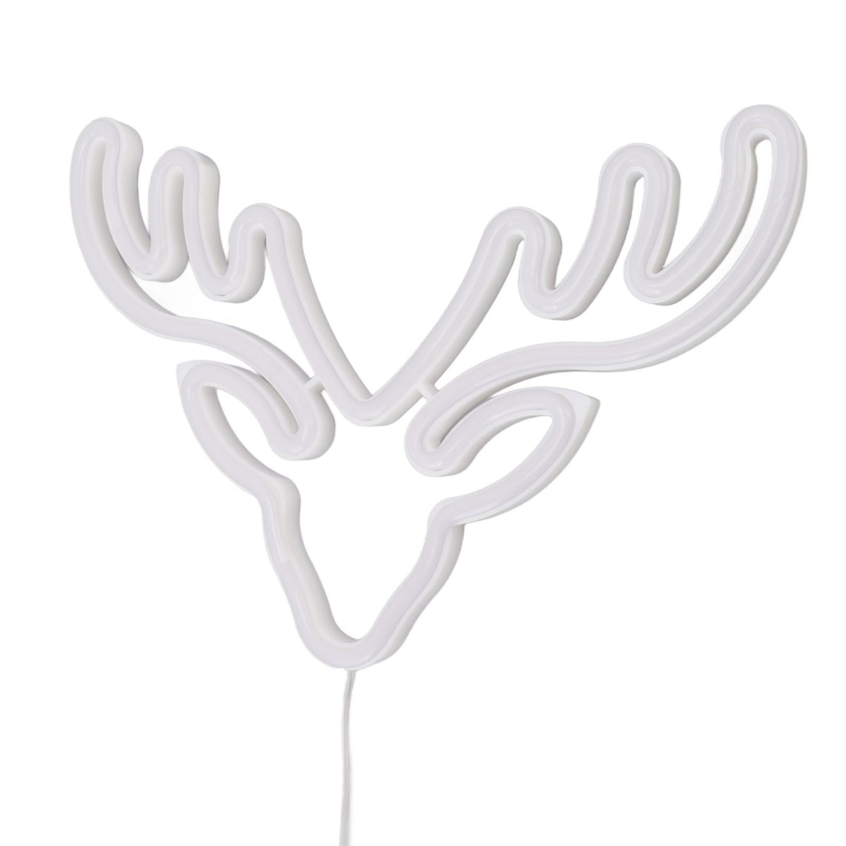 Neon Light LED Sign USB Battery Powered Christmas Holiday Bedroom Wall Decor Ornaments Warm Light