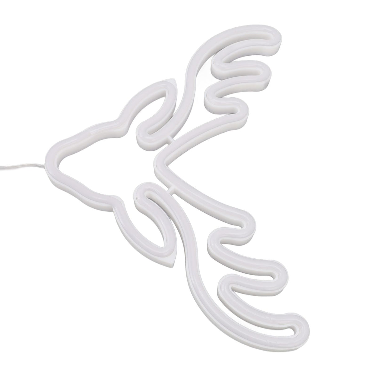 Neon Light LED Sign USB Battery Powered Christmas Holiday Bedroom Wall Decor Ornaments Warm Light