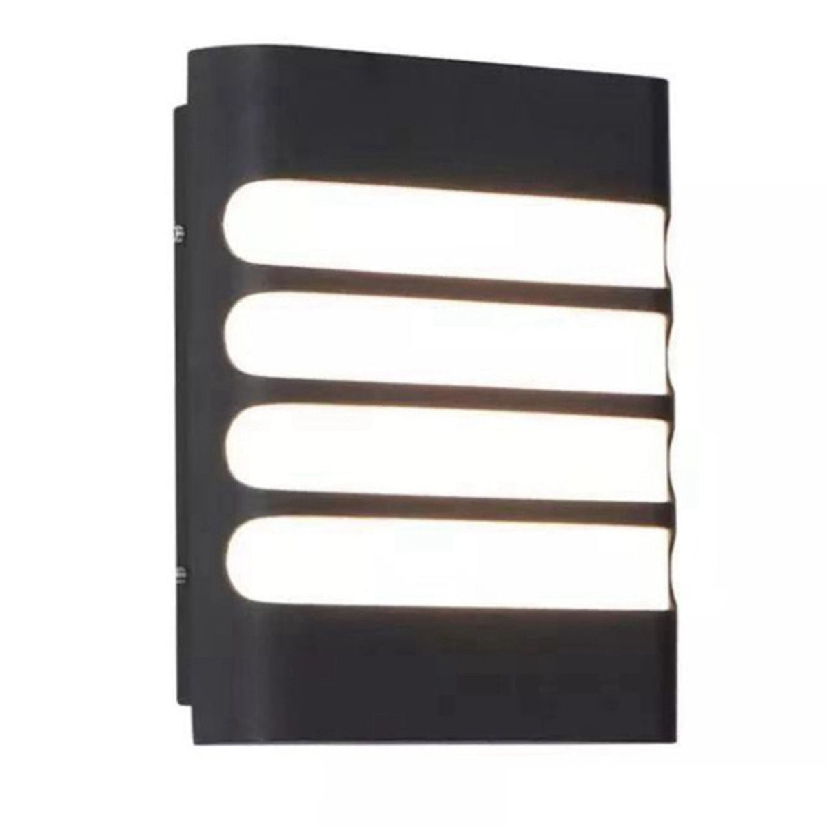 Patio Wall Light Plastic Housing Waterproof Low Power Consumption LED 6500K Wall Mounted Lamp