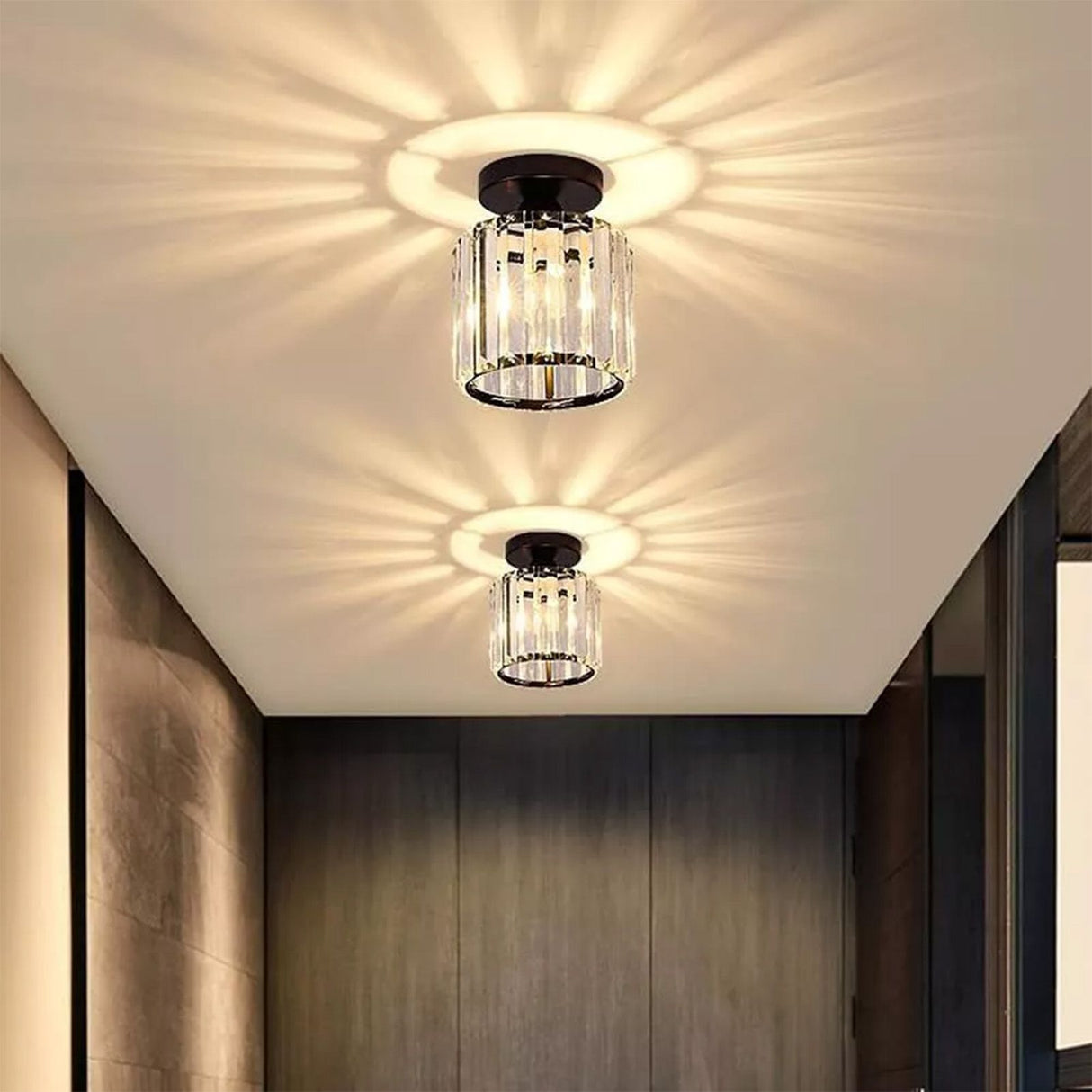 Ceiling Light Shade Lampshade Lamp Cover Simple Elegant Style Home Decoration for Room Round Without Bulb