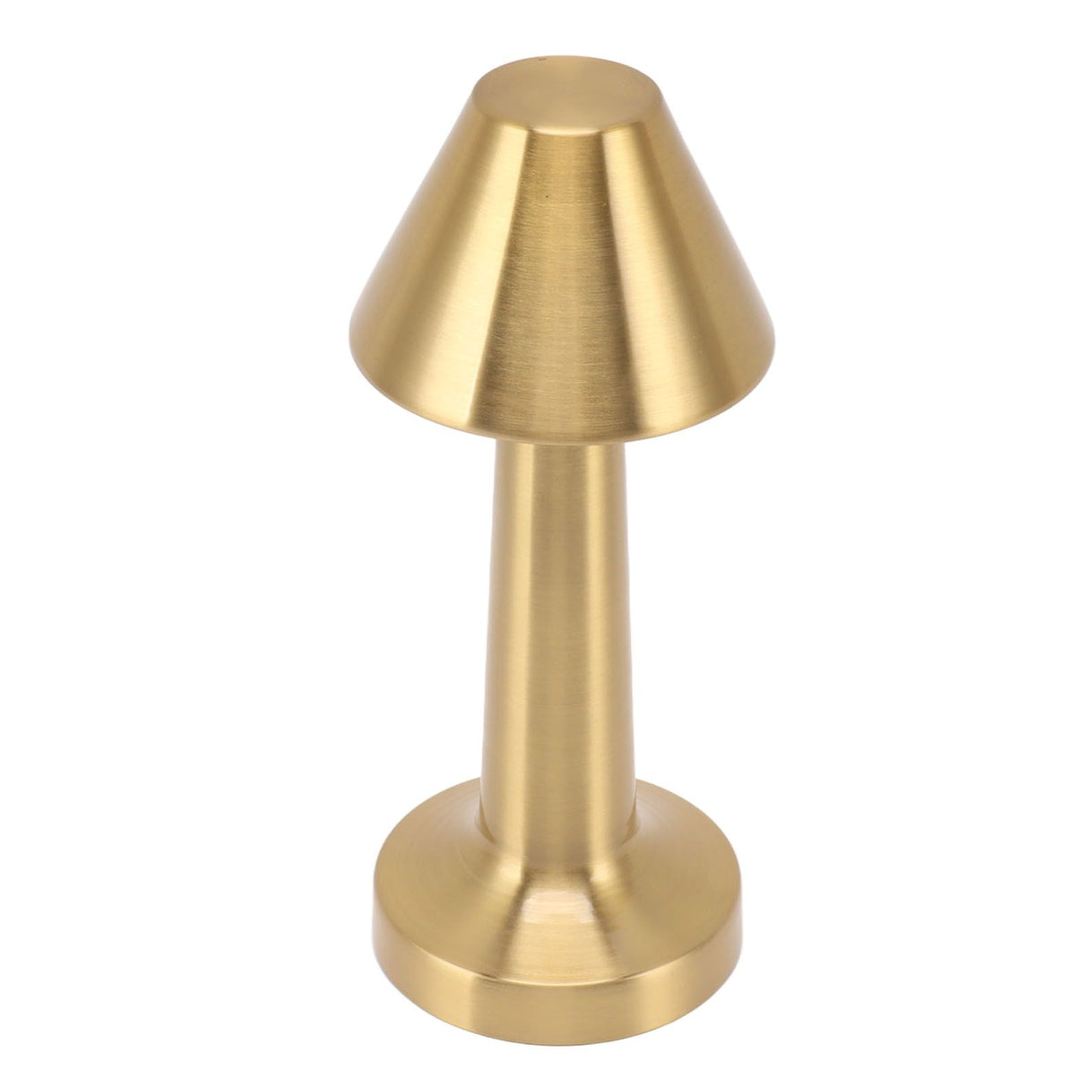 LED Table Lamp 3W 3 Colors Stepless Dimming USB Rechargeable Cordless LED Bedside Light Gold