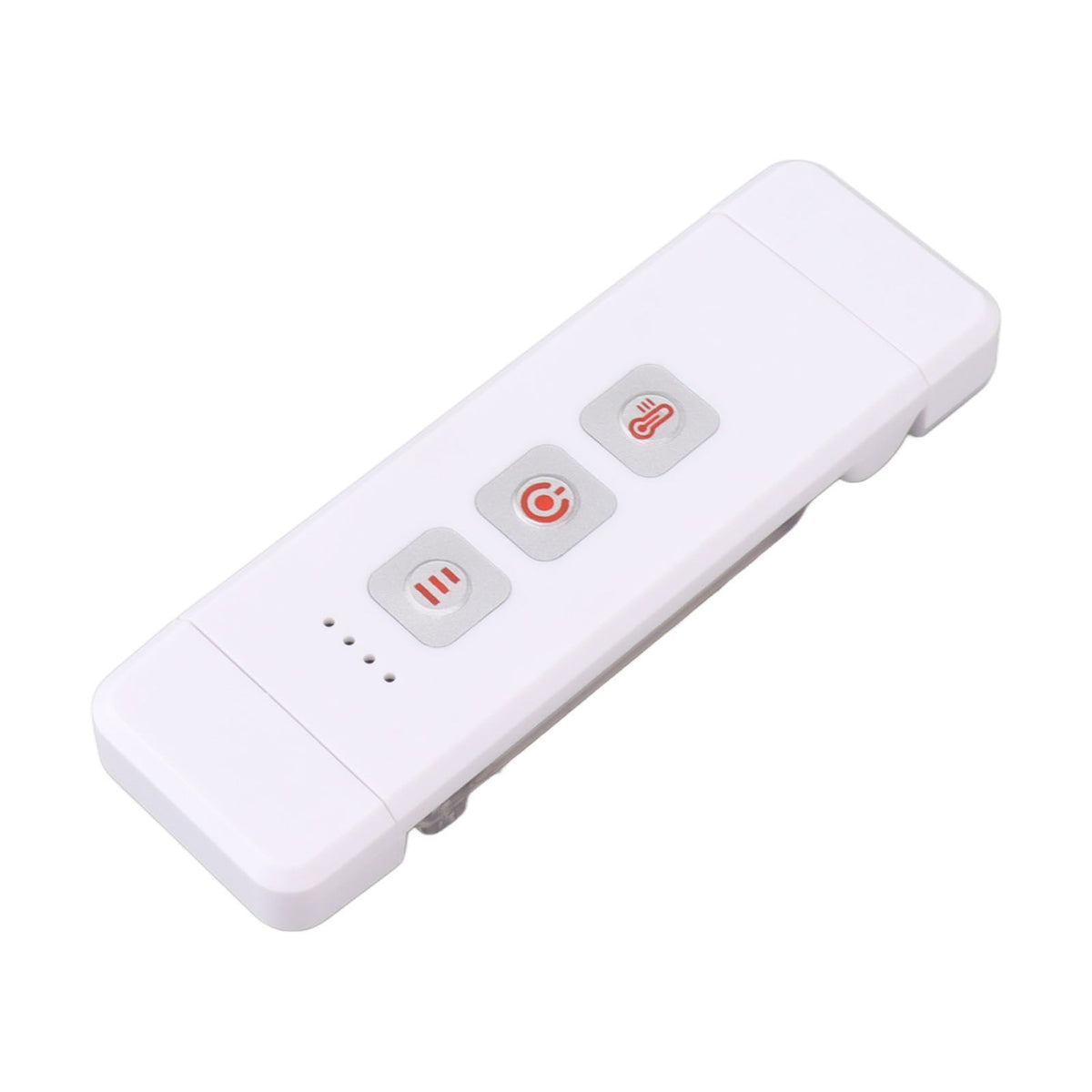 Clip On Book Light Multipurpose Ultrathin Mini 3 Levels Brightness USB Rechargeable Book Reading Light White