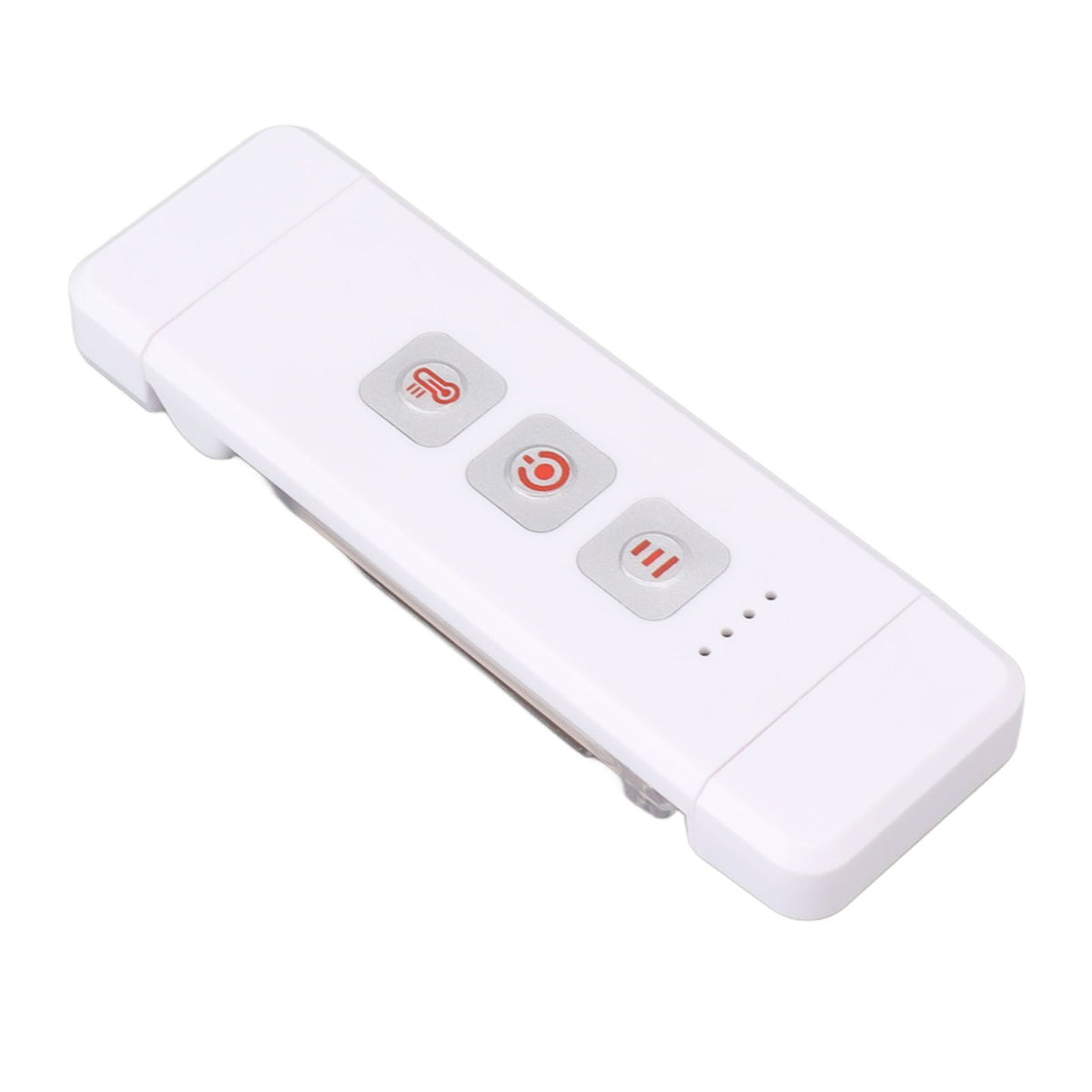 Clip On Book Light Multipurpose Ultrathin Mini 3 Levels Brightness USB Rechargeable Book Reading Light White