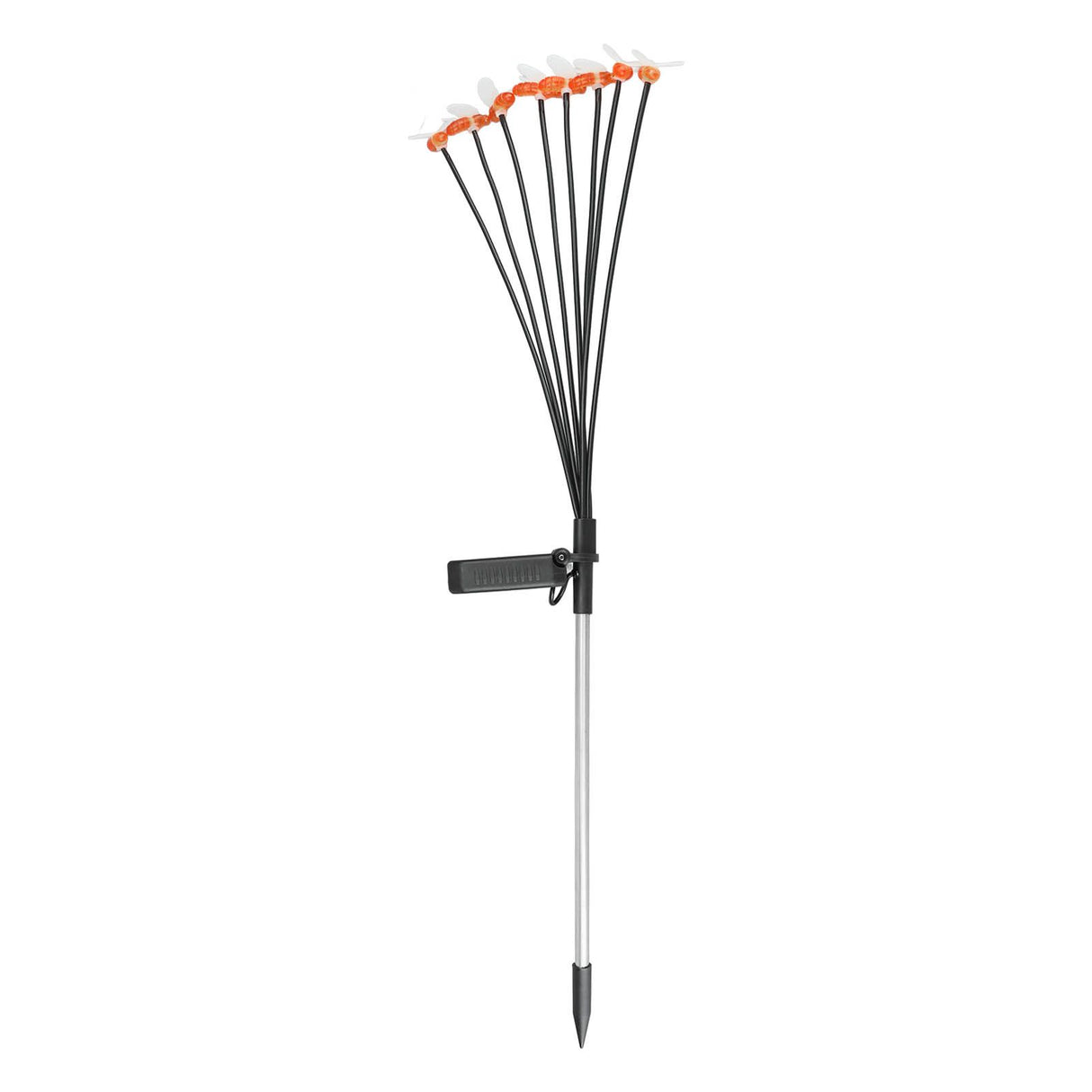 Outdoor Solar Lamp Waterproof LED Light Bee Design Decorative Light for Garden Patio Warm Light