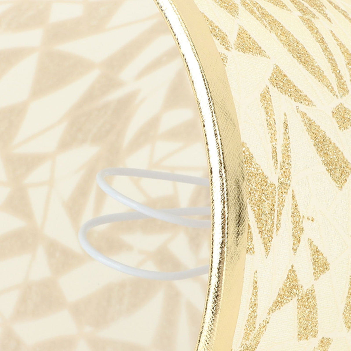 Cloth Lampshade Clip On Design Modern Barrel Fabric Lamp Shades for E14 Bulb Chandelier Wall Lamp 3pcs Gold