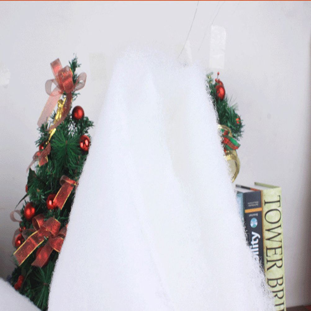 Christmas Snow Cover Blanket Artificial Cotton Blanket Decorations for Christmas Tree Skirt Tables Curtains and Fireplaces