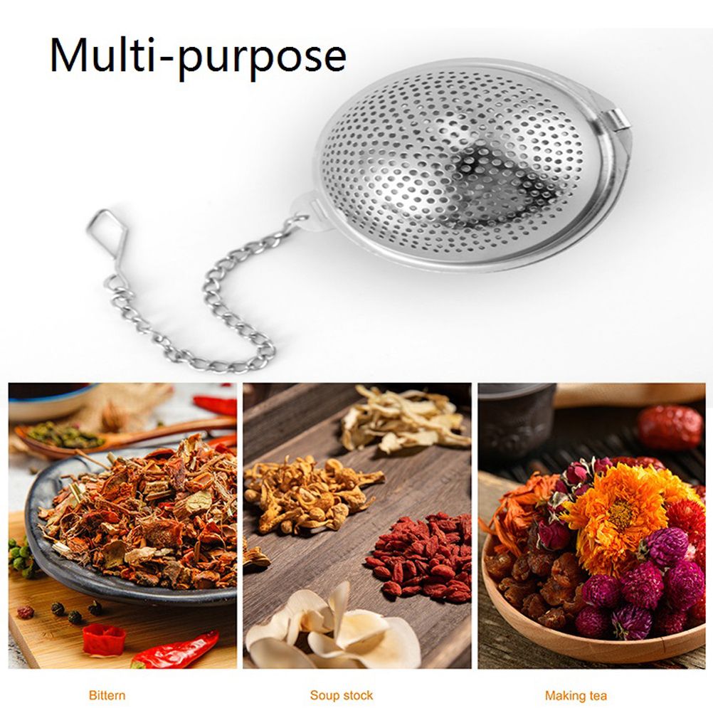 5.2CM Tea Infuser Stainless Steel Mesh Tea Ball Infuser Tea Filter for Loose Tea Leaves Spices Seasonings