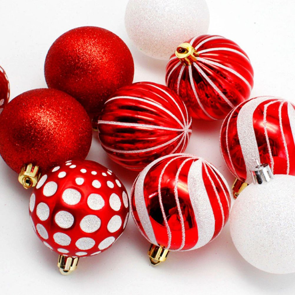 6cm Christmas Ball Ornaments 30 Pieces Of Shatter Proof Christmas Tree Ornaments for 2021 Xmas Holidays Weddings Party