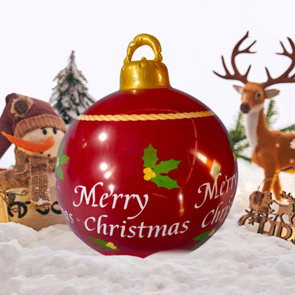 Christmas Inflatable Ball Blow Up Yard Decoration for Halloween Party Indoor Outdoor Yard Garden