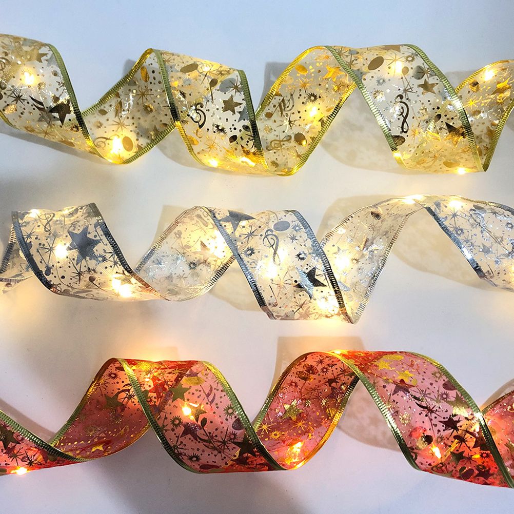 5 or 10 Meters Fairy Lights LED Ribbon Lights String Christmas Tree Glowing Lights for Rooms Gardens and Terraces
