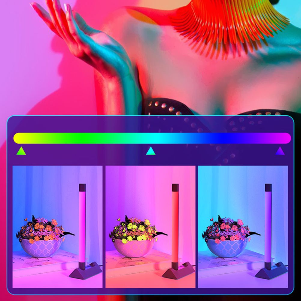 LED Fill Light Portable RGB Colorful Night Light Photography Lighting Stick USB Powered Selfie Lamp