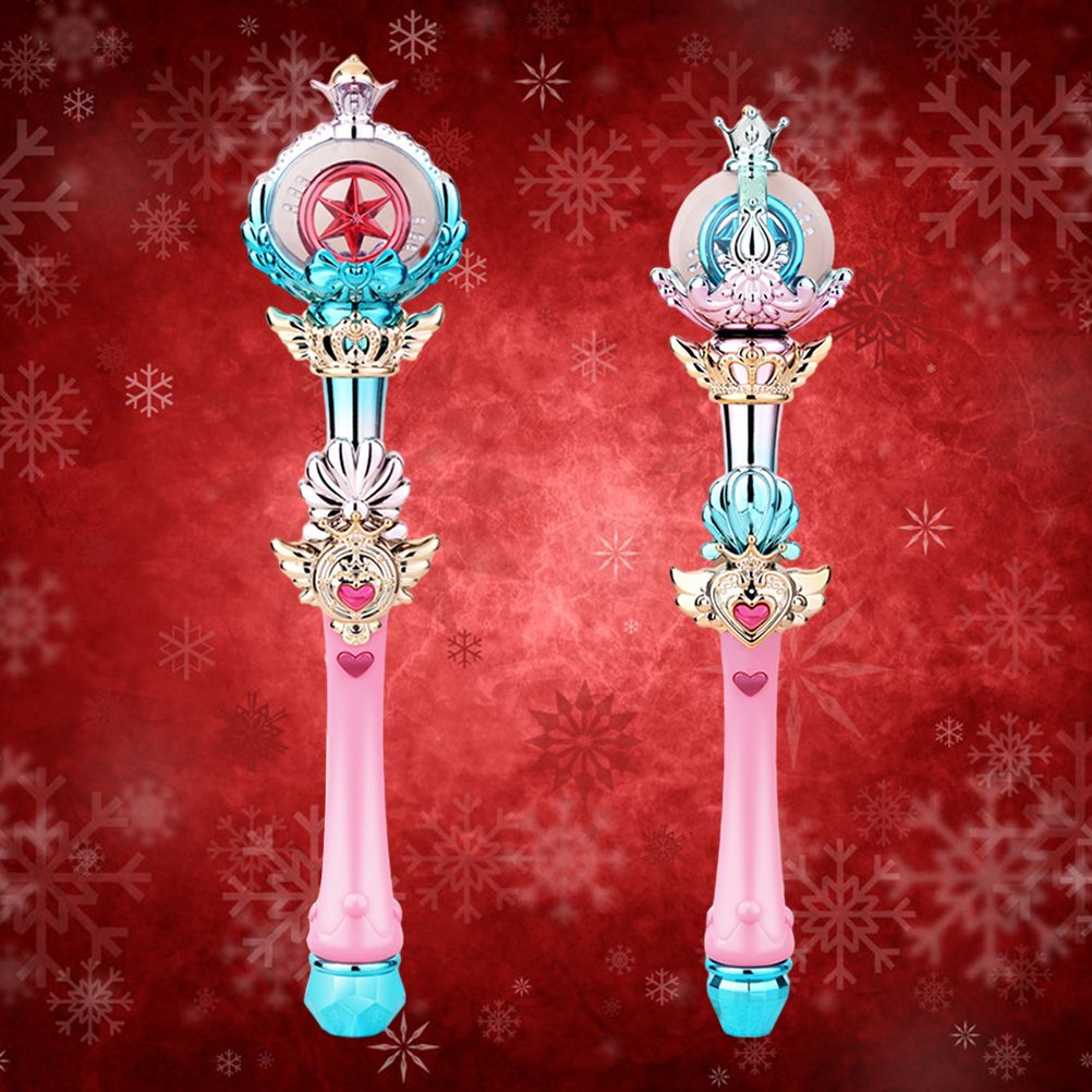 Luminous Fairy Wand Stick Princess Lighting Sticks Cute Mini Toy Christmas New Year Birthday Gift