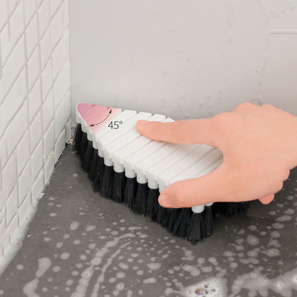 Household Cleaning Brush Bendable Scrub Brush Kitchen Tool Grip Scrub Brush for Cleaning