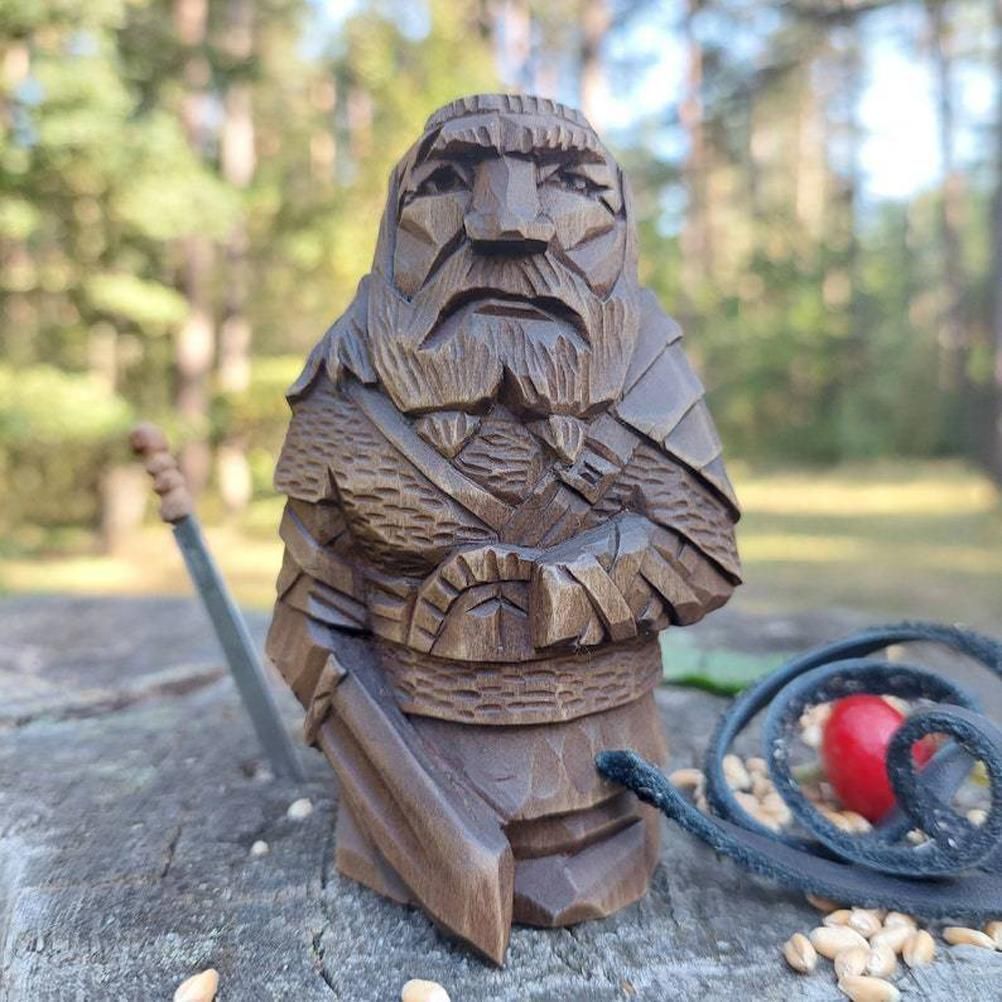 Odin Thor Resin Viking Statue Art Craft Ornaments for Home Outdoor Garden Decoration
