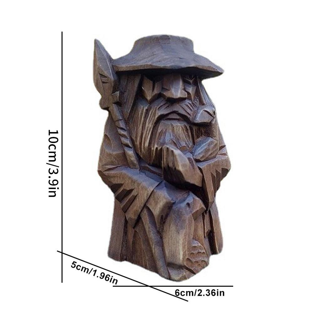 Odin Thor Resin Viking Statue Art Craft Ornaments for Home Outdoor Garden Decoration