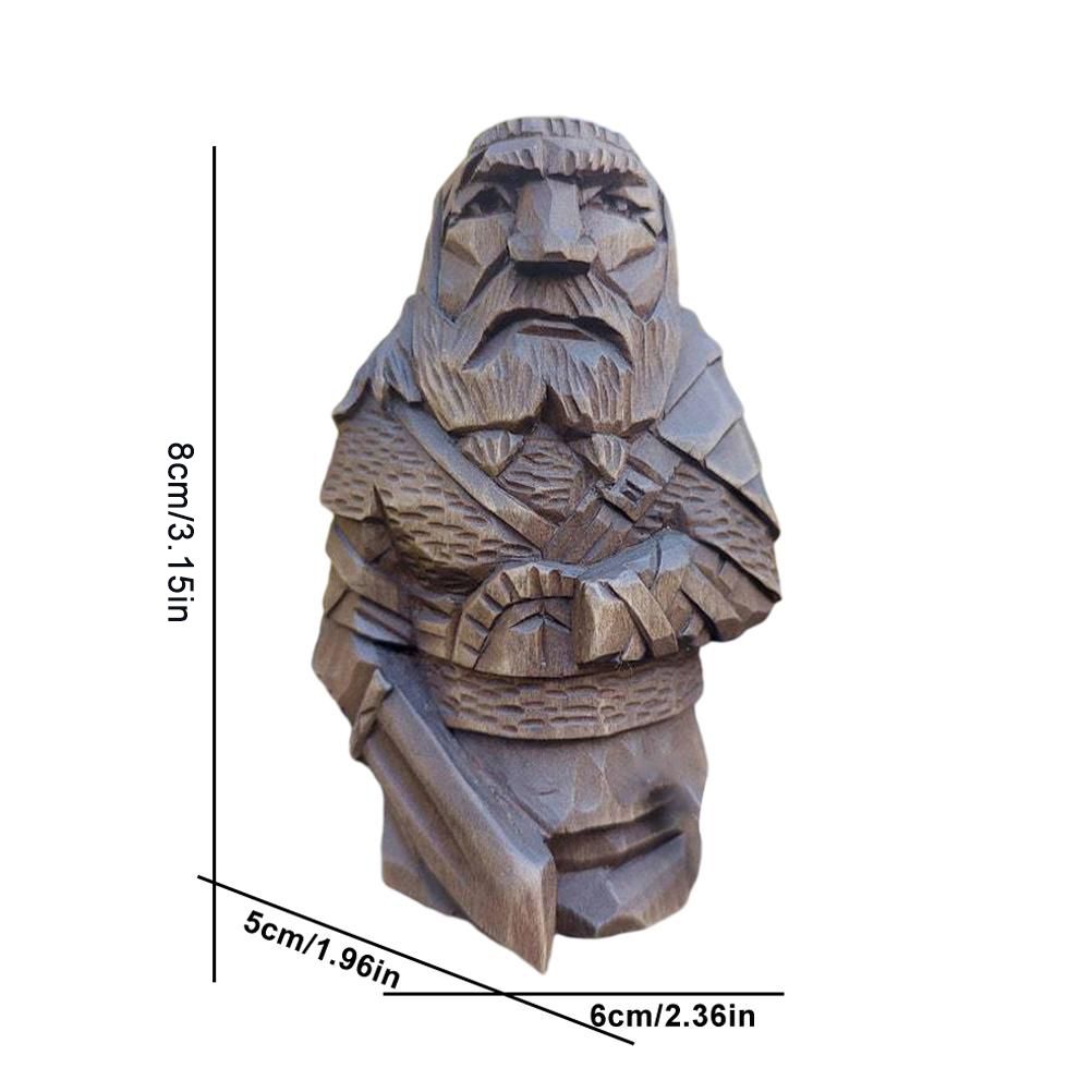 Odin Thor Resin Viking Statue Art Craft Ornaments for Home Outdoor Garden Decoration