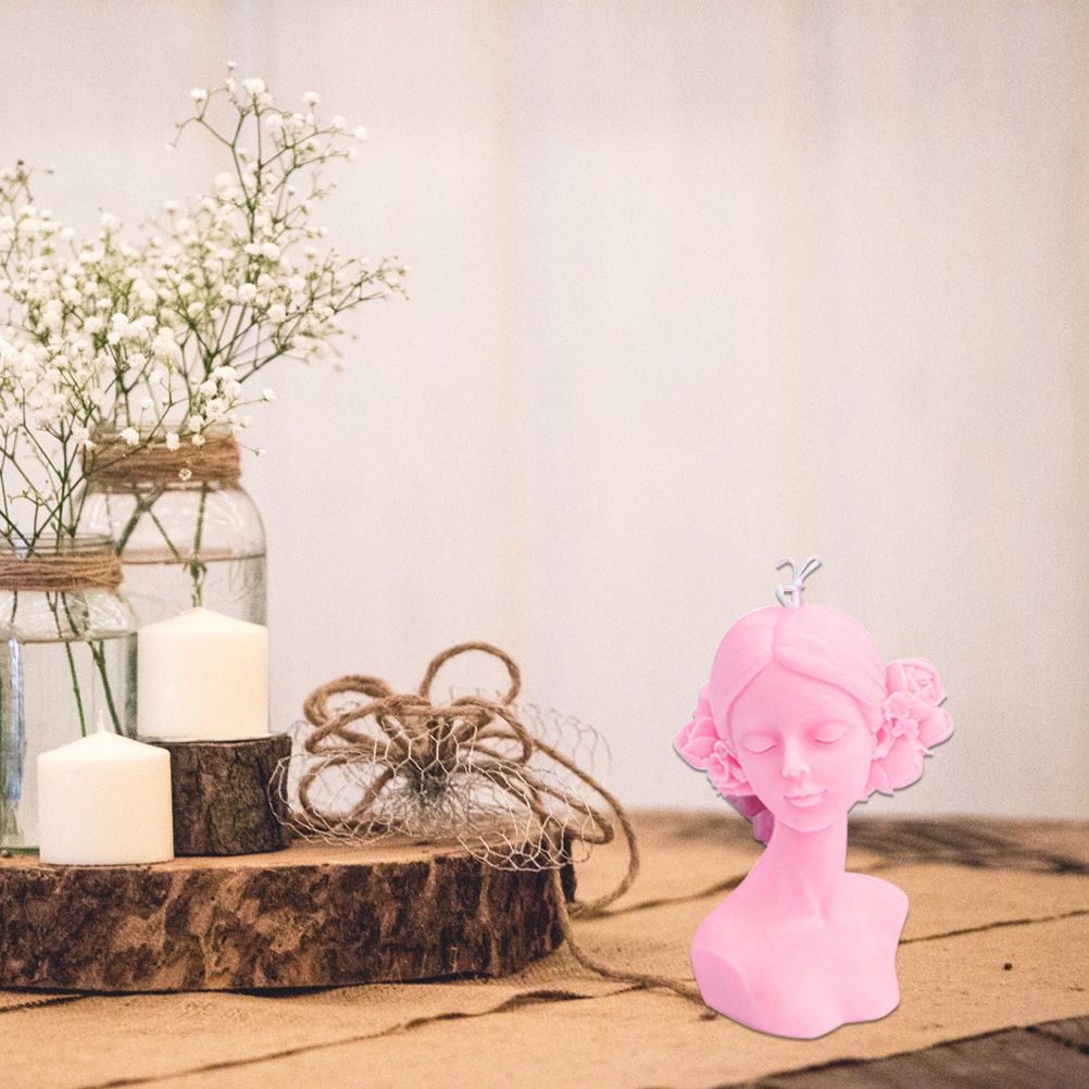 DIY Silicone Candle Mold 3D Silicone Casting Candle Mould Candle Making Mould Lady Body Shape Silicone Mold