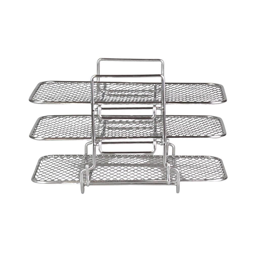 Dual Air Fryer Rack Compatible for Ninja Multi Layered Dehydrator Racks 304 Stainless Steel Dual Air Fryer Stand Racks Air Fryer Accessories