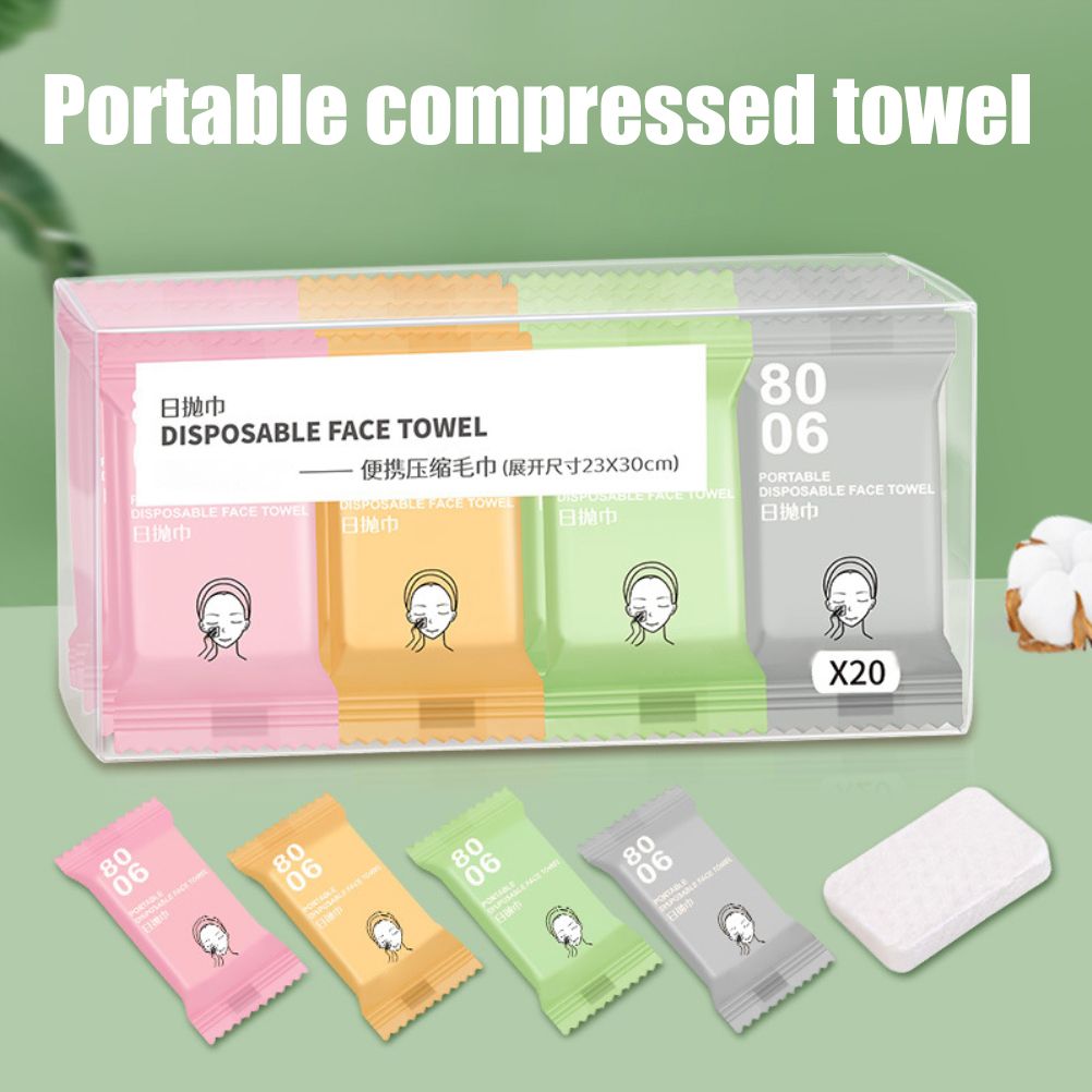 Compressed Travel One Time Towel Portable Camp Outdoor Large and Thick Washcloths Soft Convenient Towels