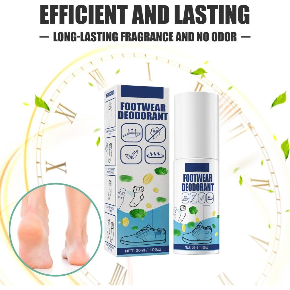 Foot Shoe Deodorant Spray Odor Destroy Agent for Feet Shoe Deodorant Spray