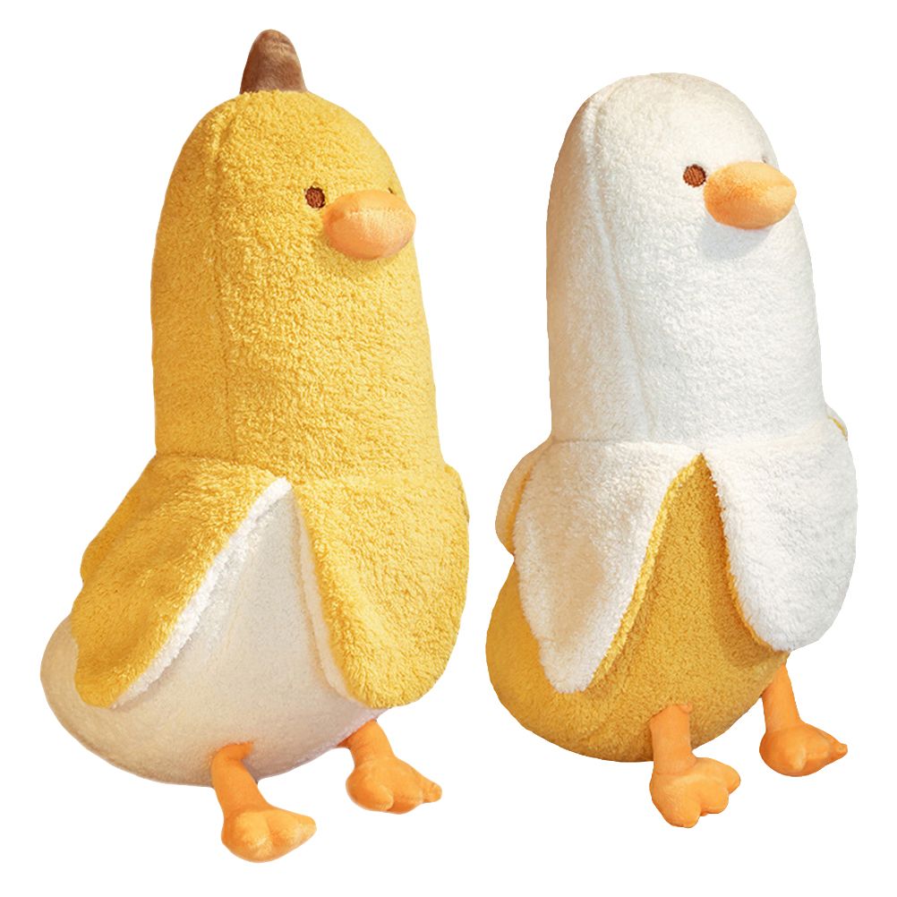 50CM Banana Duck Plush Toy Animal Plush Toy Adorkable Gift Cartoon Banana Duck Sleeping Pillow Home Sofa Bed Decoration