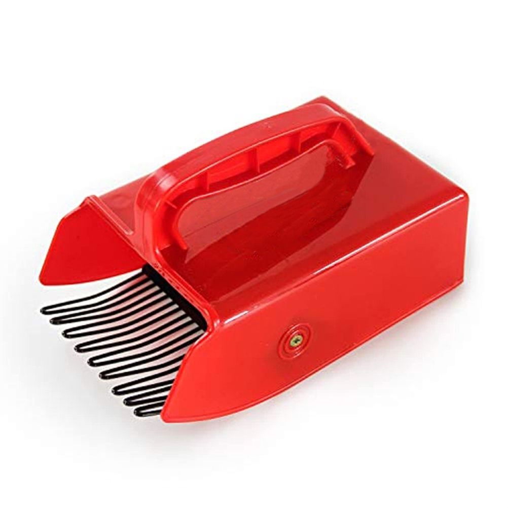 Berry Picker with Metallic Comb and Handle for Easier Berry Bilberries Cloudberries Picking Garden Tool
