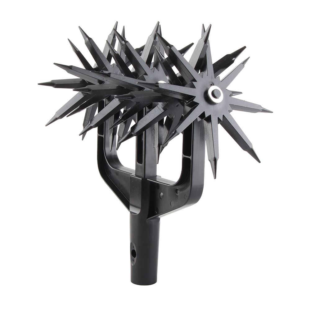 Rotary Cultivator Tool Garden Handheld Tiller Cultivator Cordless Tiller for Reseeding Grass Or Soil Mixing