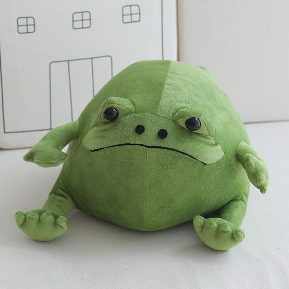 Cute Ugly Frog Plush Cartoon Stuffed Animal Toys Home Decoration Gift for Kids Children Girls Boys