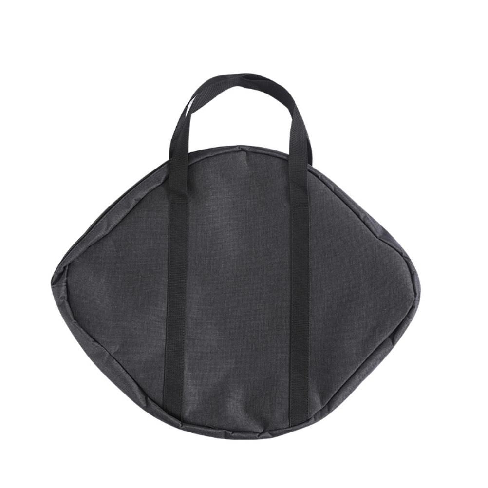 Outdoor Grill Pan Storage Bag Grilling Pan Zippered Pouch Bag for Steaks Grilled Pan Outdoor Camping Picnic Cookware Storage Bag