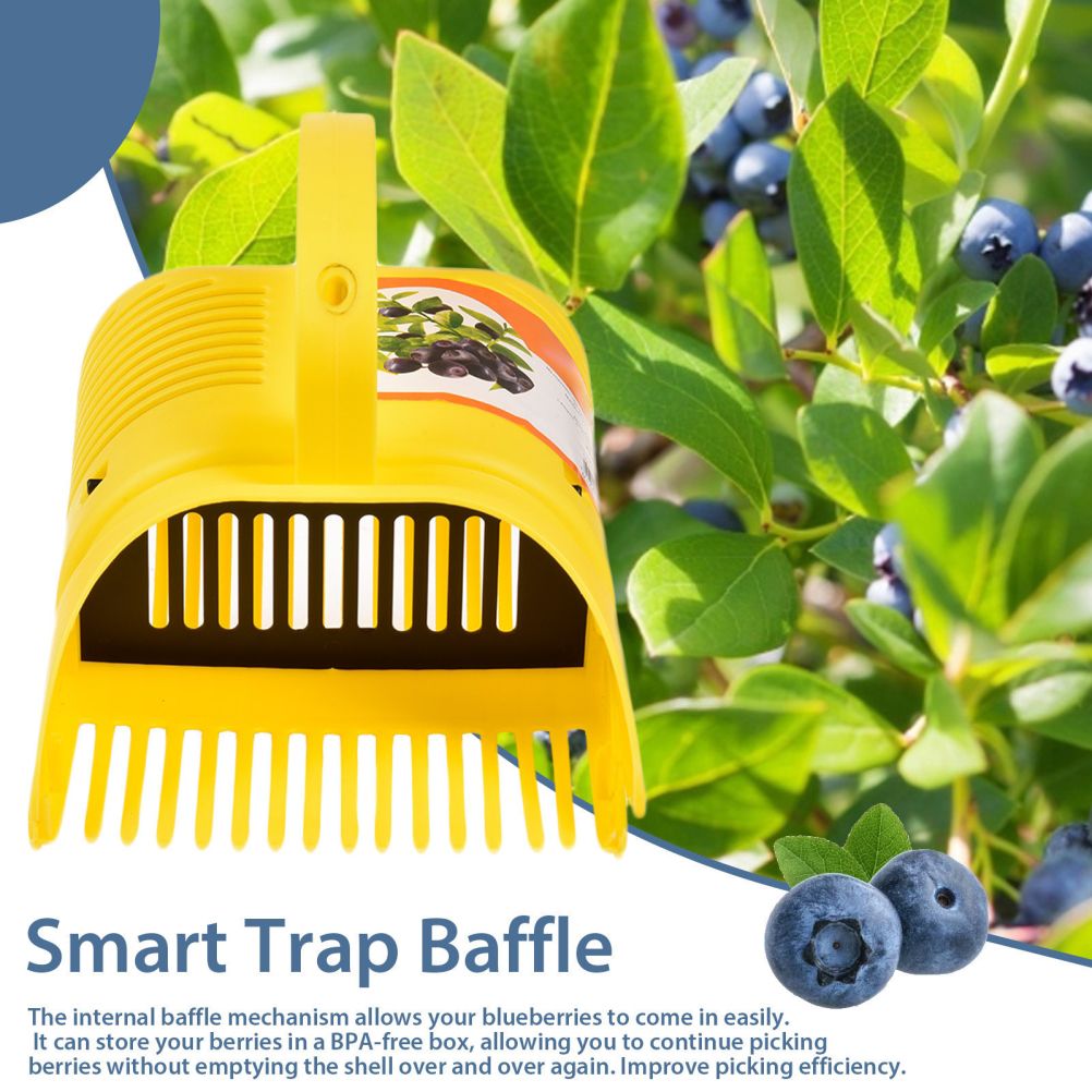Blueberry Picker Plastic Berry Picker Tool Blueberry Rakes Harvester for Blueberries Lingonberries Huckleberries