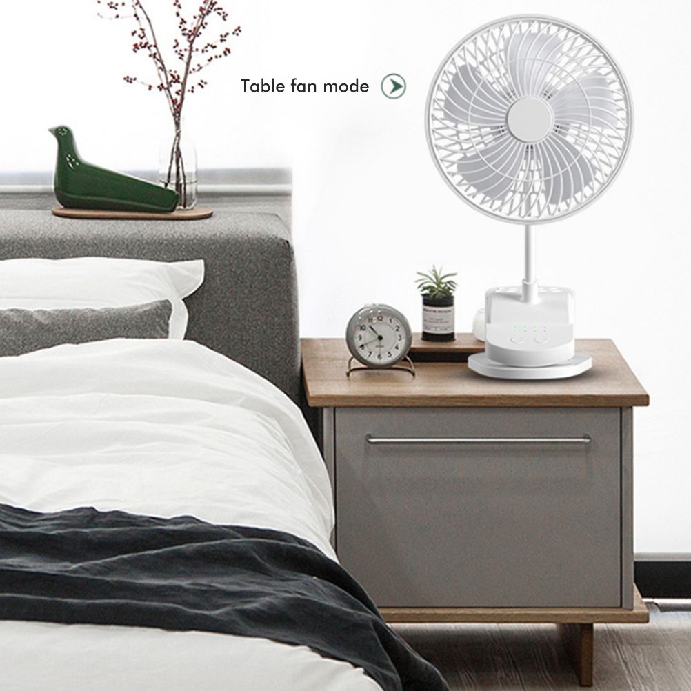 Clip On Fan Portable Rechargeable 720° Rotation Quiet Stroller Fan Sturdy Clamp Mini Desk Fan for Office Table Bedroom Outdoor Travel