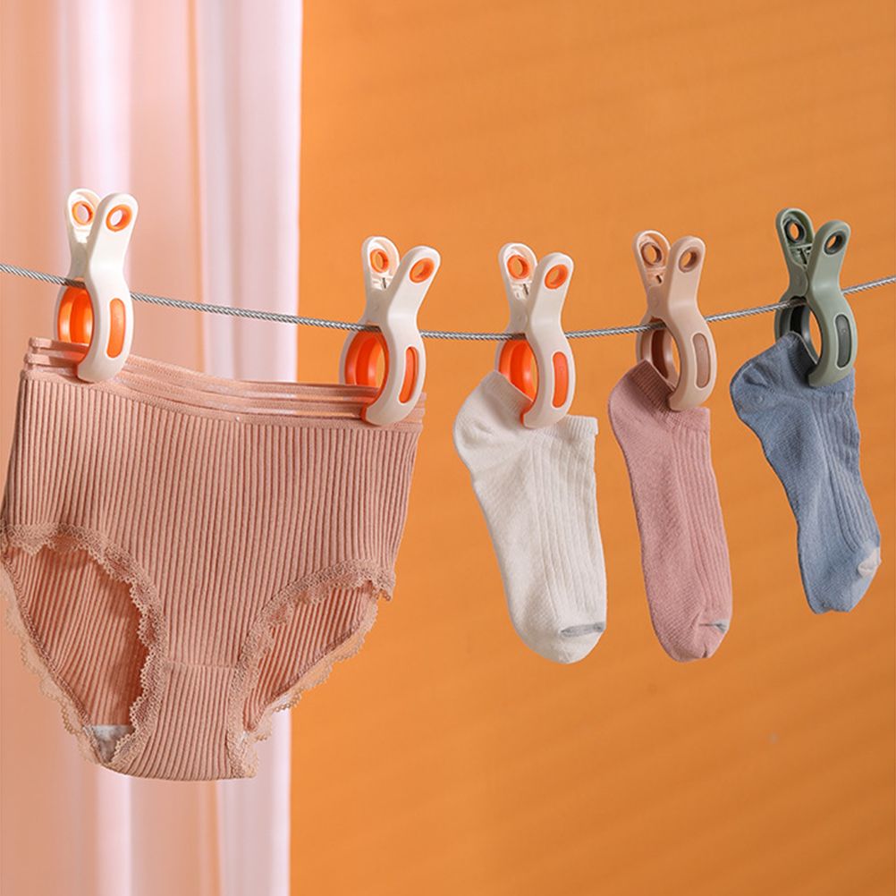 5 Pack Large Quilt Drying Clips for Bed Sheet Holder Beach Towel Clips for Beach Chair Windproof Strong Plastic Clothespins Pegs