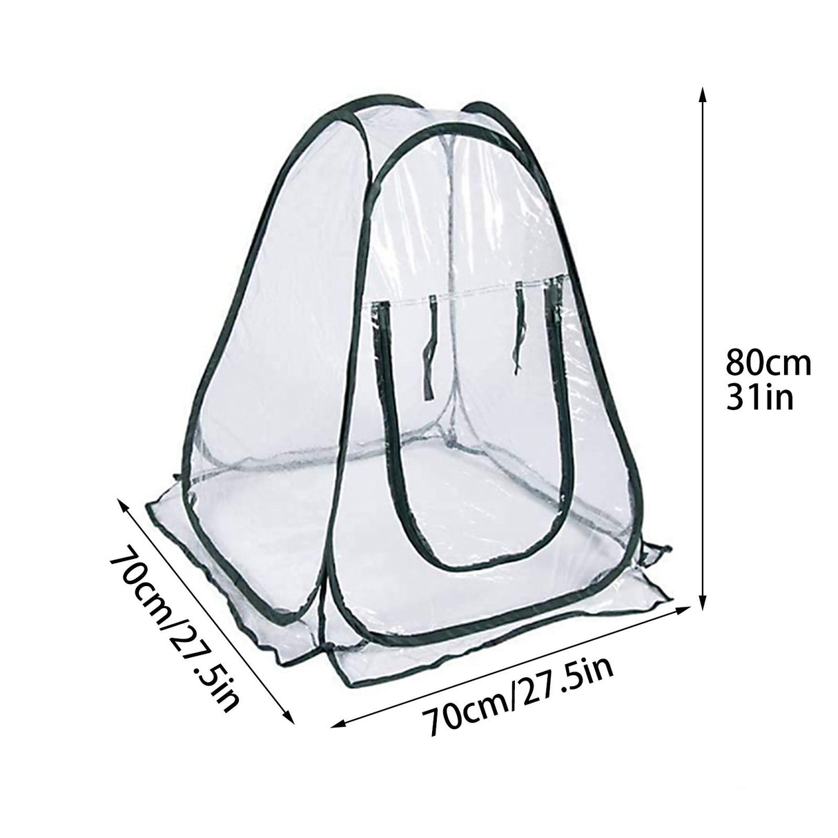 Foldable Portable Mini Home Garden Greenhouse Succulent Flower Warm Cover Windproof Rainproof Greenhouse