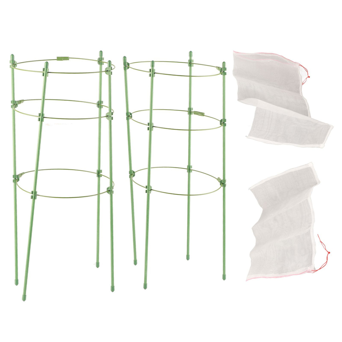 Garden Plastic Multifunctional Plant Covers Protectors Transparent Jar Prevent Birds Frost