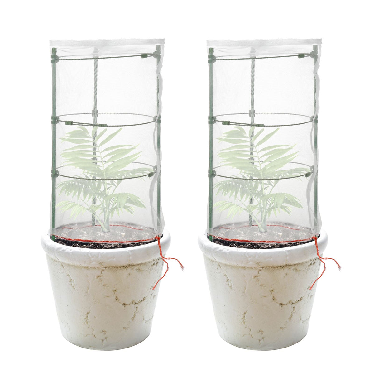 Garden Plastic Multifunctional Plant Covers Protectors Transparent Jar Prevent Birds Frost