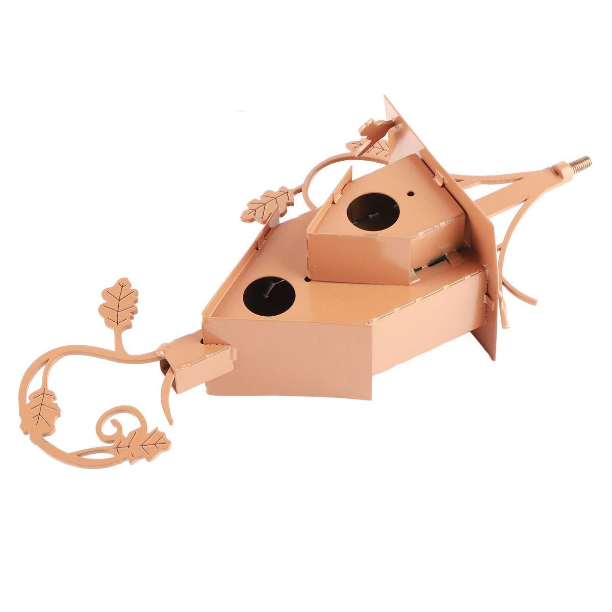 Birdhouse Garden Stakes Abstract And Traditional Style Birdhouse Garden Stakes