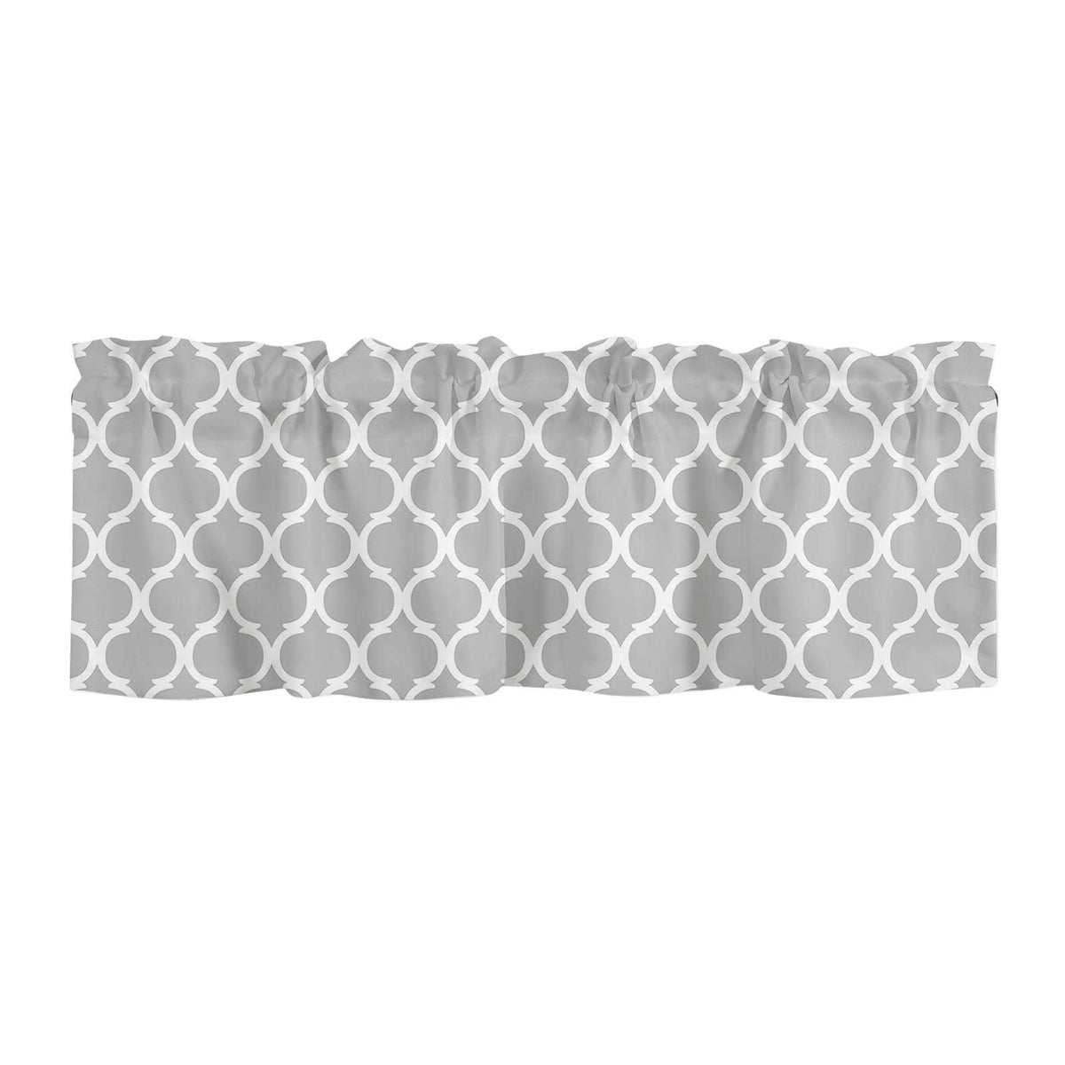 Window Top Curtain Fashion Printing Light Blocking Valance Short Curtain for Home Use 137x45cm