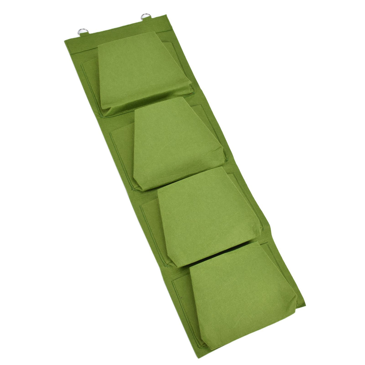 Degradable Wall Hanging Plant Bag Felt Grow Bag Flower Grow Pouch Planter for Garden Courtyard