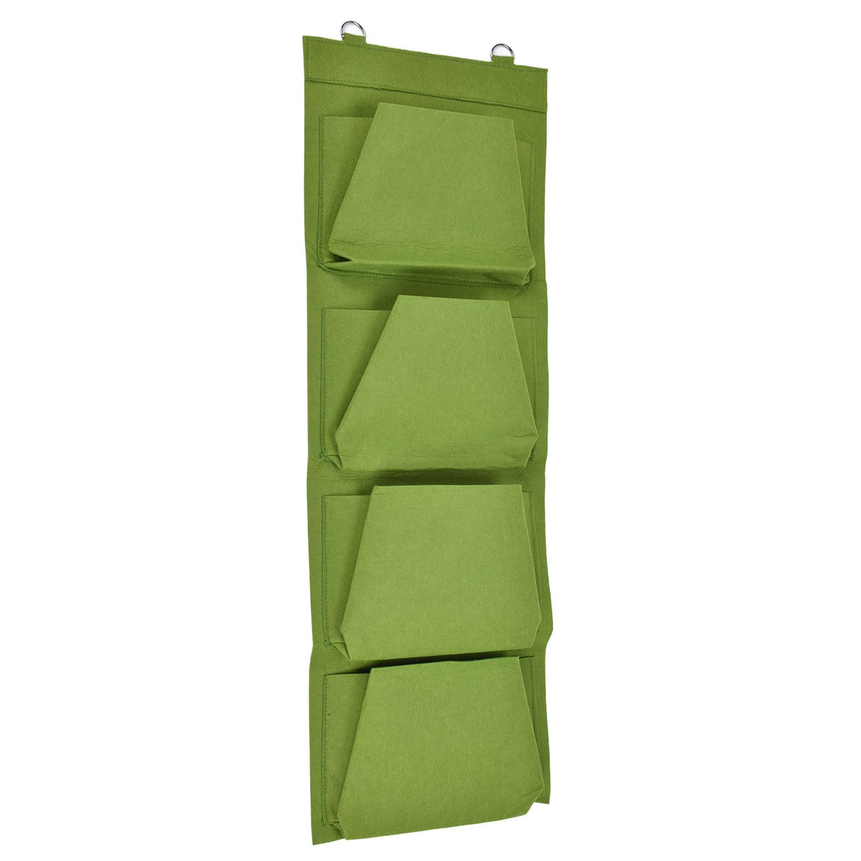 Degradable Wall Hanging Plant Bag Felt Grow Bag Flower Grow Pouch Planter for Garden Courtyard